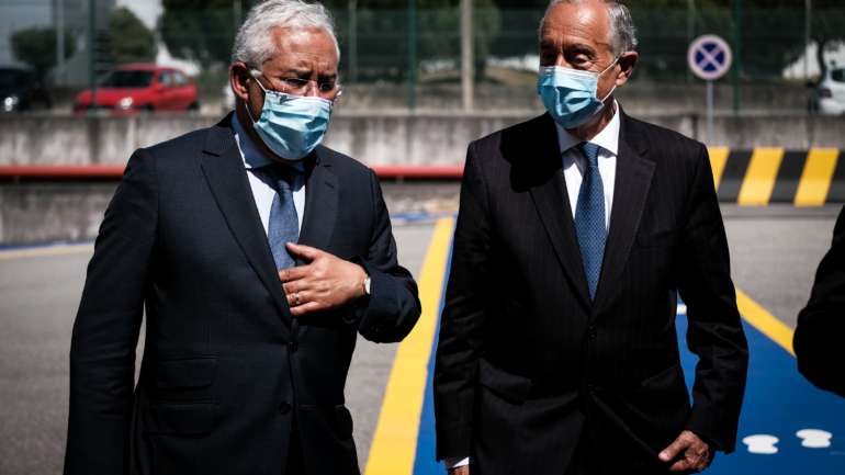 António Costa e Marcelo Rebelo de Sousa