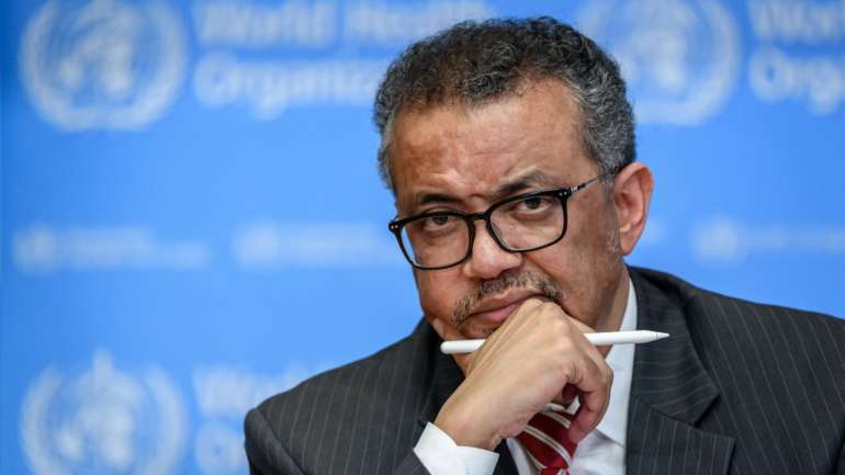 Tedros Adhanom Ghebreyesus falava da sede da OMS, em Genebra, na Suíça, numa sessão pública virtual