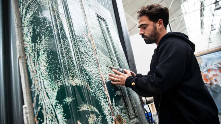 Em Paris vão ser mostradas cerca de 30 obras de Vhils