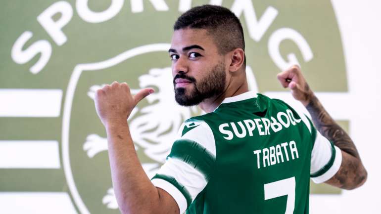 Bruno Tabata deve ficar com a camisola 7 em Alvalade, um número maldito numa "tradição" que remonta desde a saída de Figo em 1995