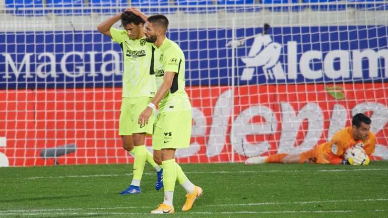 João Félix foi o mais inconformado do Atl. Madrid para desfazer o nulo, terminando o encontro como jogador com mais remates e duelos ganhos