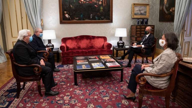 Manuel de Lemos teve uma audiência com Marcelo Rebelo de Sousa para analisar a atual situação pandémica em Portugal