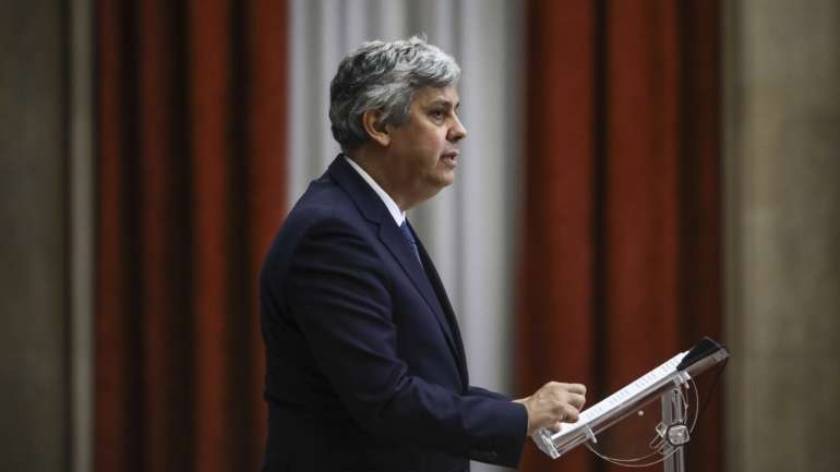 Na sua intervenção, o governador do Banco de Portugal apontou a resposta das políticas e dos agentes económicos à crise desencadeada pela Covid-19, que classificou de “exemplar"