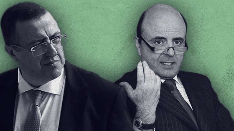 O juiz Carlos Alexandre (à esquerda) vai manter-se à frente da instrução criminal do caso da Máfia do Sangue no qual Paulo Lalanda e Castro (à direita) é o principal arguido