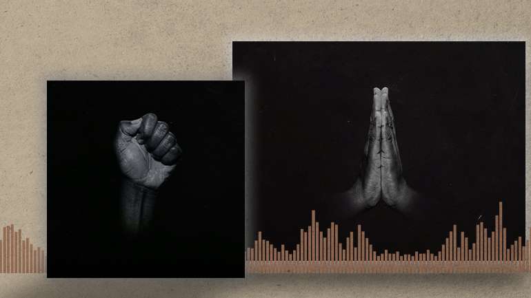 As únicas imagens que conhecemos dos Sault: os dois álbuns da série "Untitled", editados este ano: "Black Is" e "Rise"