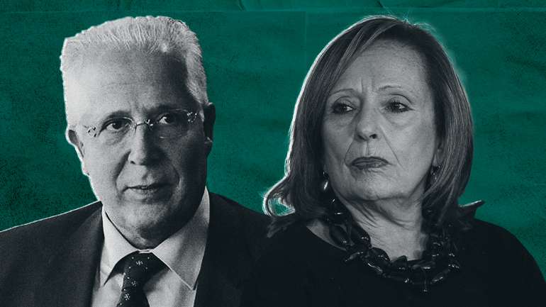 O procurador Orlando Figueira (à esquerda) está a ser investigado disciplinarmente pelo Conselho Superior do Ministério Público liderado pela procuradora-geral Lucília Gago (à direita) desde 2016