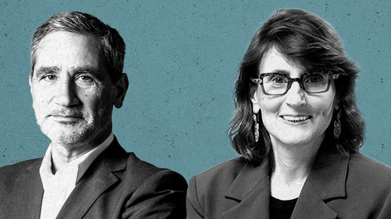 A Associação Sindical dos Juízes Portugueses liderada pelo desembargador Manuel Ramos Soares (à esquerda) apela à intervenção da ministra Catarina Sarmento e Castro (à direita)