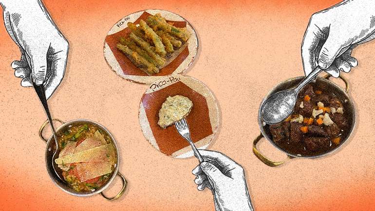 O serviço é amável, disponível, mas muito pouco eficiente, tenho pena de o dizer. Há qualquer coisa na gestão da sala do Pica-Pau que não faz justiça à qualidade da comida.