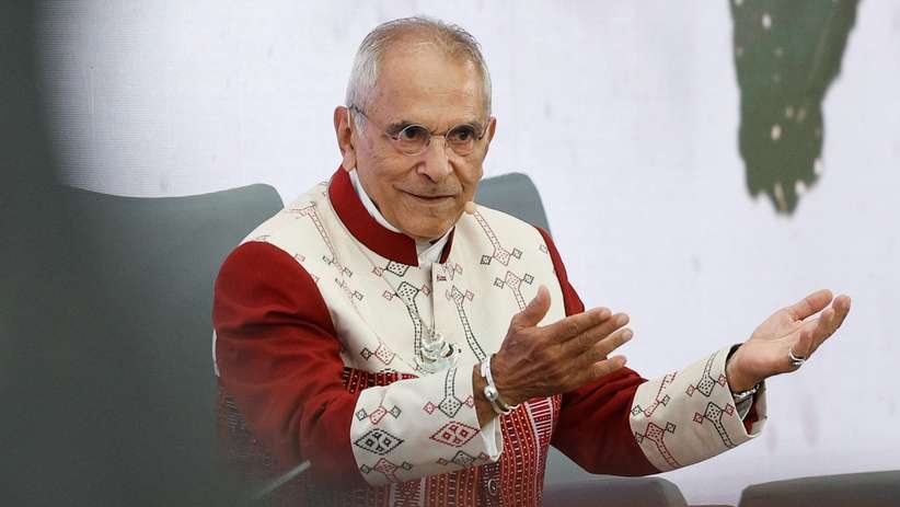 O presidente de Timor-Leste, José Ramos Horta, intervém na sessão de abertura da 9.ª edição das Conferências do Estoril, no Campus de Carcavelos da NOVA SBE, em Oeiras, 24 de outubro de 2024. Esta edição decorre sob o tema ‘Time to ReThink’, um diálogo em direção a uma ação coletiva para superar os mais prementes desafios globais. Paz, Políticas, Planeta, Inteligência Artificial &amp; Tecnologia e Longevidade são os cinco pilares que orientam a reflexão dos inúmeros líderes, nacionais e internacionais, presentes. ANTÓNIO PEDRO SANTOS/LUSA