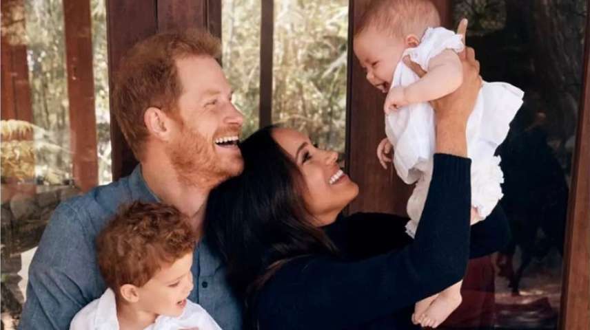 Meghan Harry bebé Lilibet