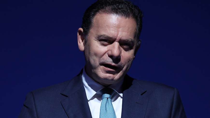 O primeiro-ministro, Luís Montenegro, intervém durante a conferência “40 anos de Portugal na UE: Sucessos e Desafios”, na Universidade Católica Portuguesa, no Porto, 12 de maio de 2026. ESTELA SILVA/LUSA
