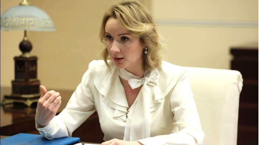Maria Lvova-Belova, comissária russa para os Direitos das Crianças