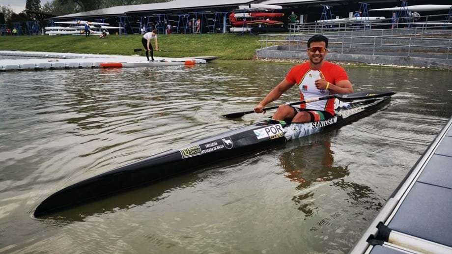 Kevin Santos já se tinha mostrado orgulhoso com a quinta posição mas acabou a fazer a festa com o título europeu