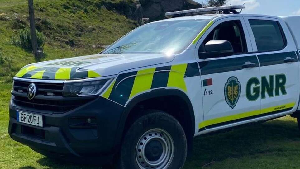 Durante a intervenção policial, o suspeito adotou uma postura hostil, desobedecendo às ordens dos militares da GNR