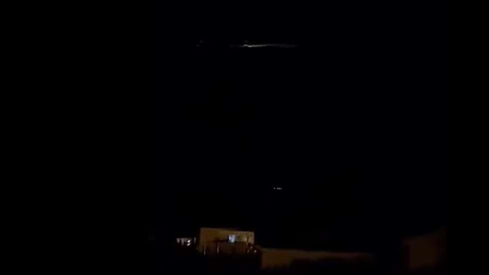 Reentrada de satélite da SpaceX vista do céu