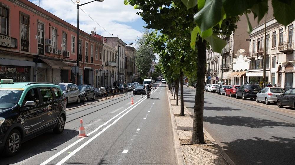 ciclovia avenida almirante reis