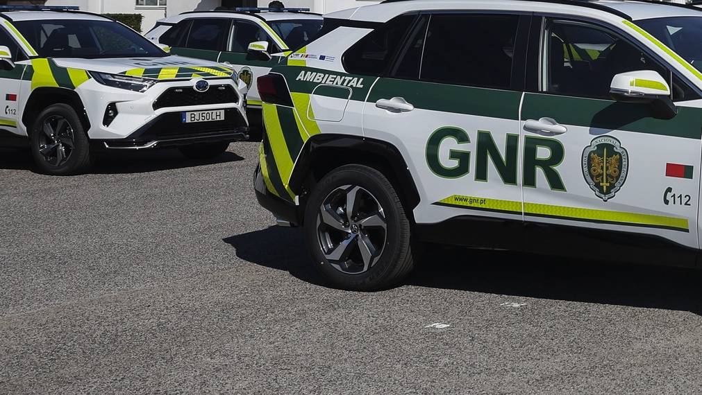 Cerimónia de   entrega de equipamentos e viaturas para a Guarda Nacional Republicana (GNR) que contou com a presença da ministra da Administração Interna, Margarida Blasco (ausente na fotografia),  em Queluz,  23 de julho 2024. ANTÓNIO COTRIM/LUSA