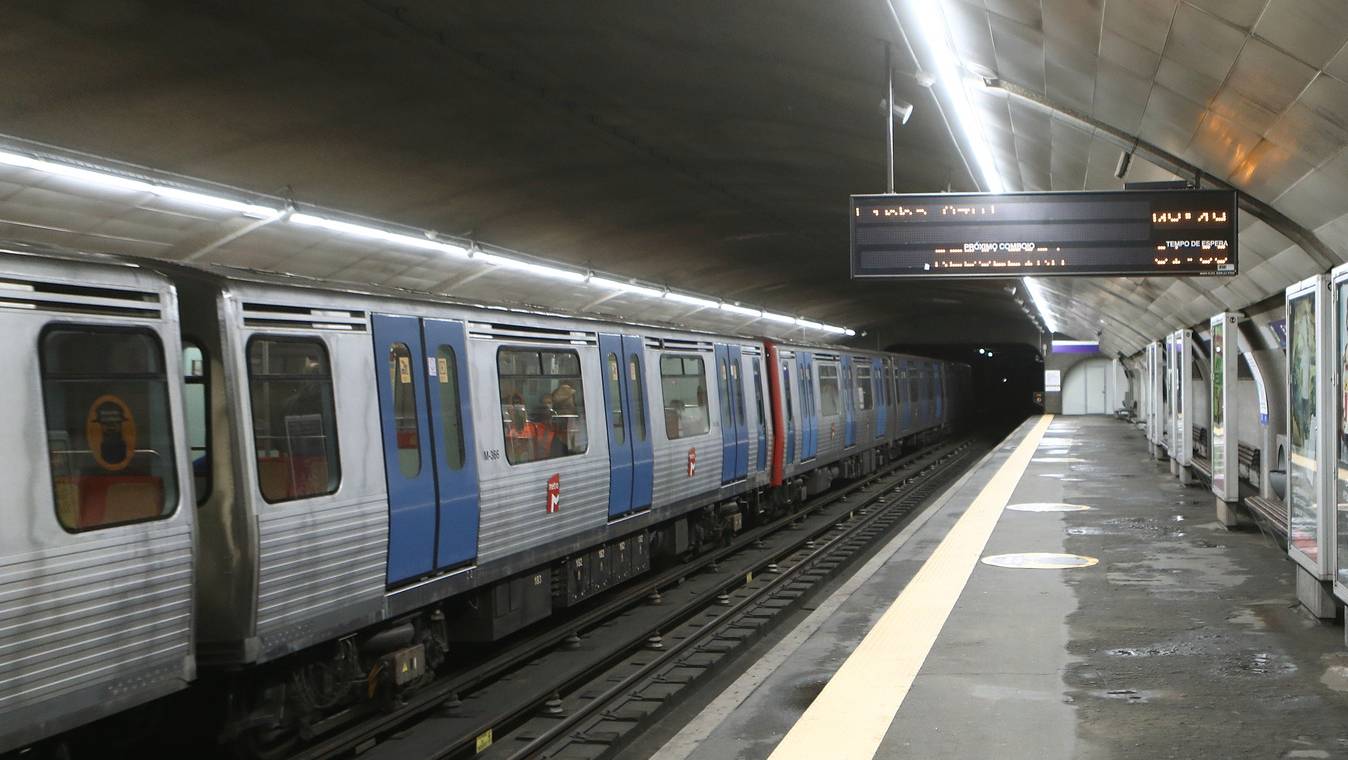 Lisbon Metro Station