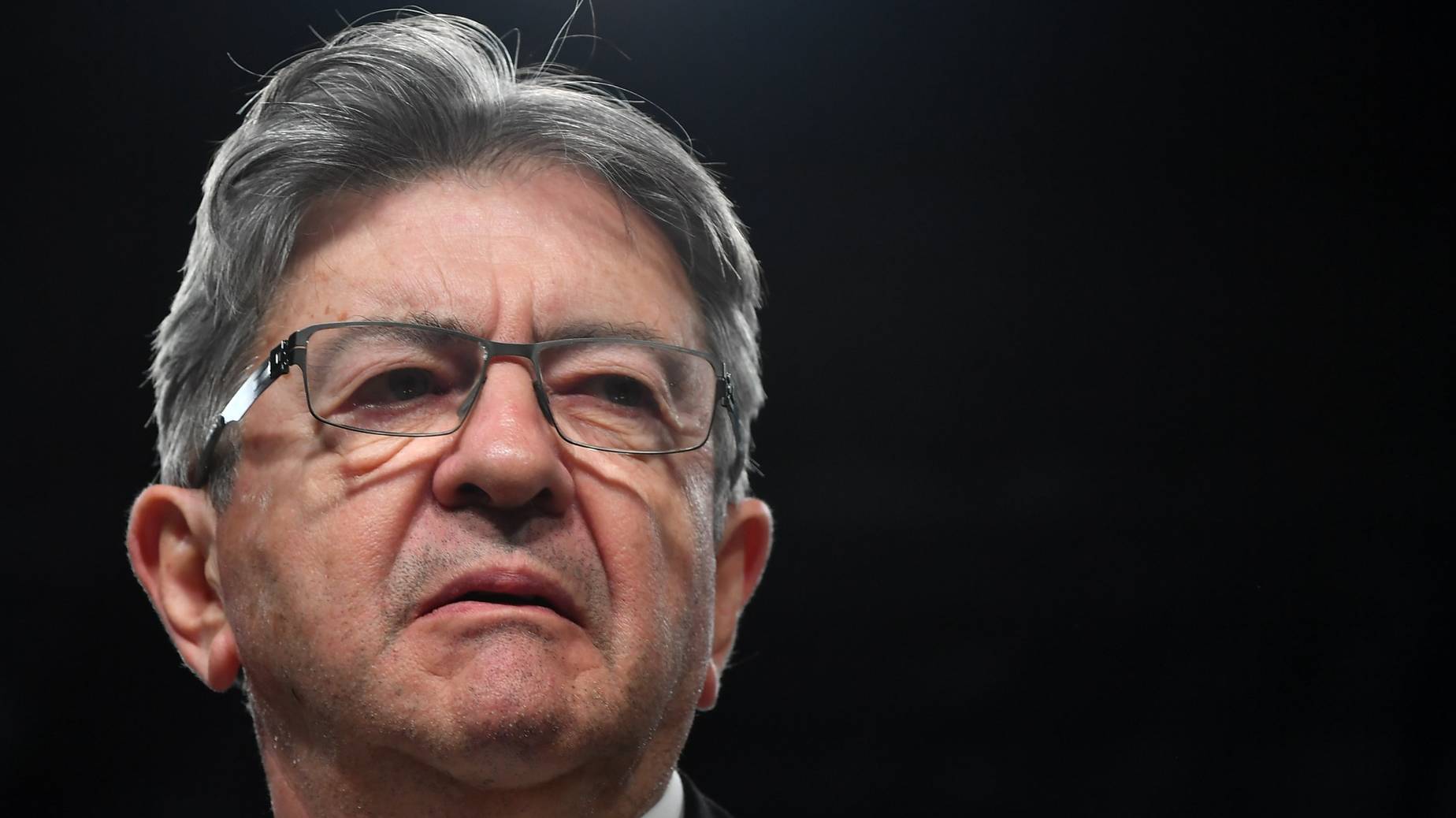 epa11449061 Jean Luc Melenchon (LFI) speaks during the New Popular Front Rally after the first round of the early parliamentary elections at Place de la Republique in Paris, France, 30 June 2024. According to exit polls, France&#039;s far right National Rally has made significant gains in the first round of parliamentary elections. The second round of the elections for a new Parliament is to be held on 07 July 2024.  EPA/JULIEN MATTIA