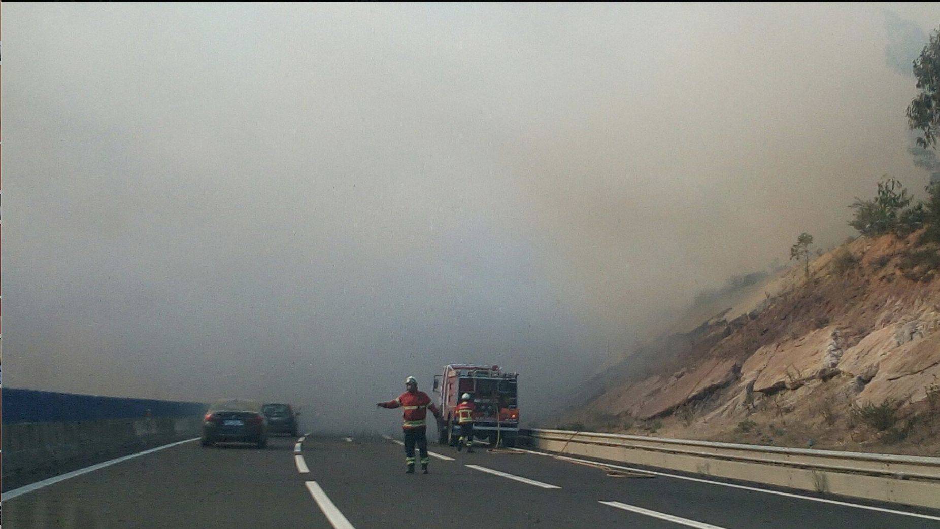 incêndio A21, 2 de julho de 2024