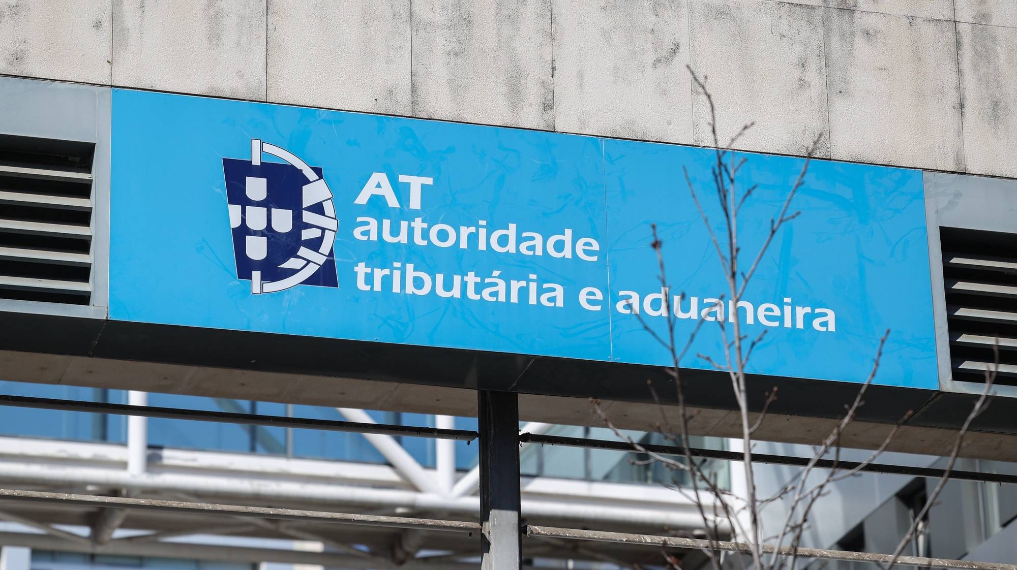 Logotipo da  Autoridade Tributária e Aduaneira , Lisboa, 01 de março de 2023. ANTÓNIO COTRIM/LUSA