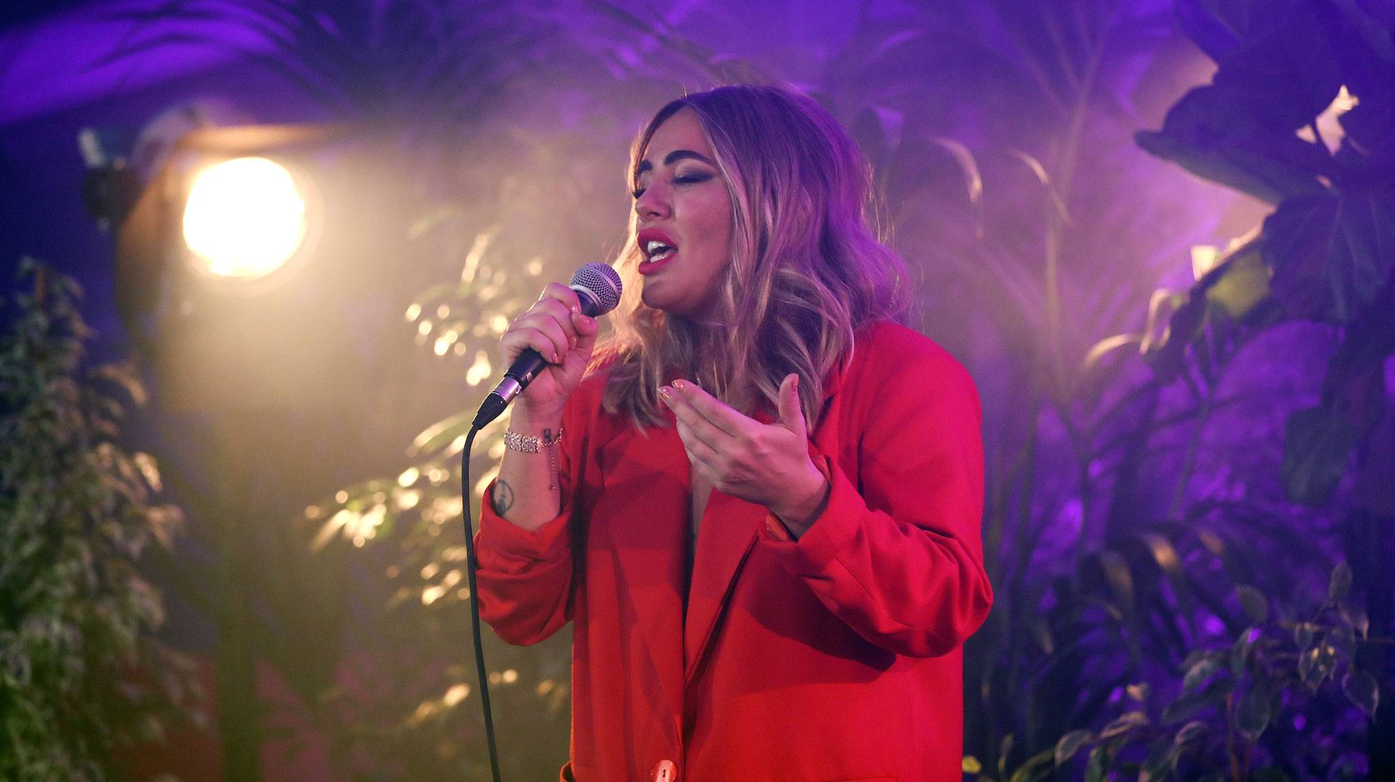 Portuguese singer Gisela Joao performs during a Fado concert at the closing session of a High Level Conference on the topic of “The Intellectual Property Metamorphosis in the Age of Digital Transition” under the Portuguese Presidency of the Council, in Lisbon, Portugal, 11 February 2021. On the event, participants included nationally and internationally renowned individuals in the area of intellectual property and Innovation, giving their views on the future challenges of intellectual propertyin the age of digital transformation, benefiting from reflection on the past and inspiring action in the present. ANTONIO PEDRO SANTOS/LUSA