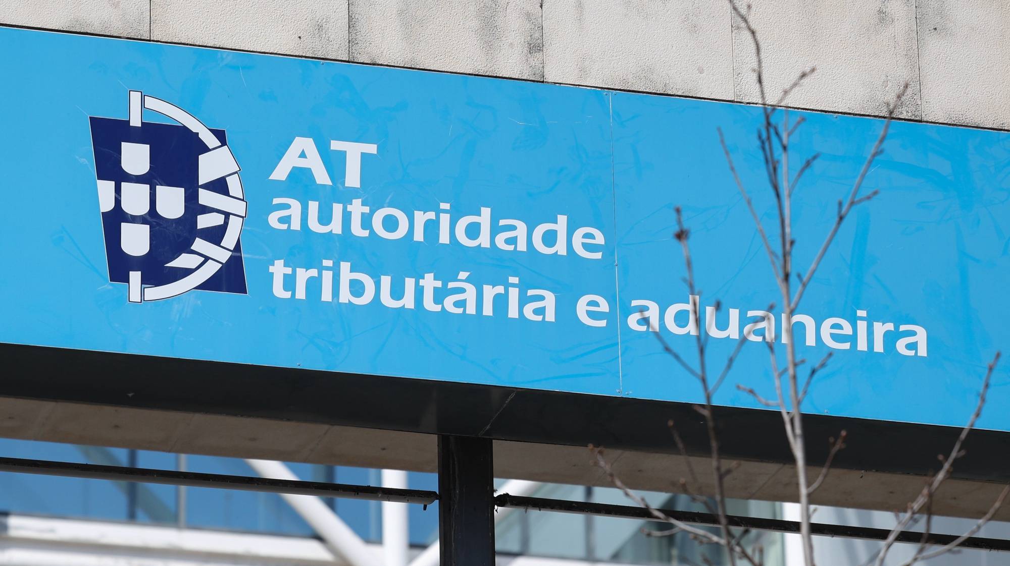 Logotipo da  Autoridade Tributária e Aduaneira , Lisboa, 01 de março de 2023. ANTÓNIO COTRIM/LUSA