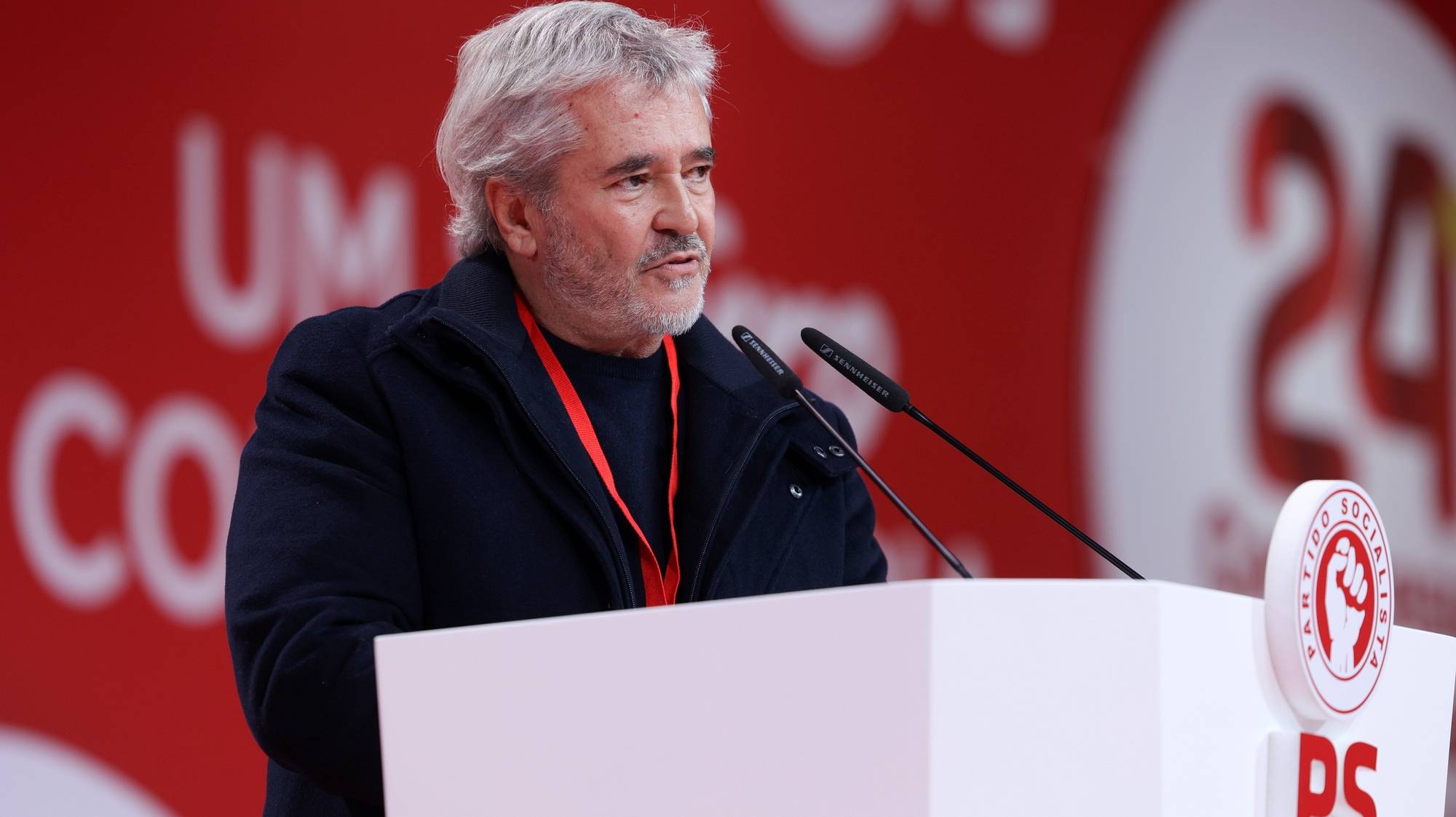 Álvaro Beleza intervém no XXIV Congresso Nacional do Partido Socialista (PS), na Feira Internacional de Lisboa, 06 de janeiro de 2024. MIGUEL A. LOPES/LUSA