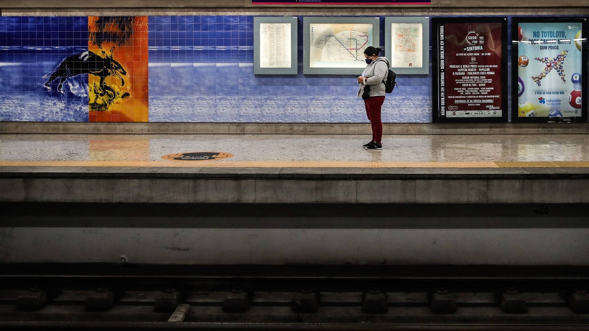 Metro de Lisboa encerra mais cedo na noite de Natal