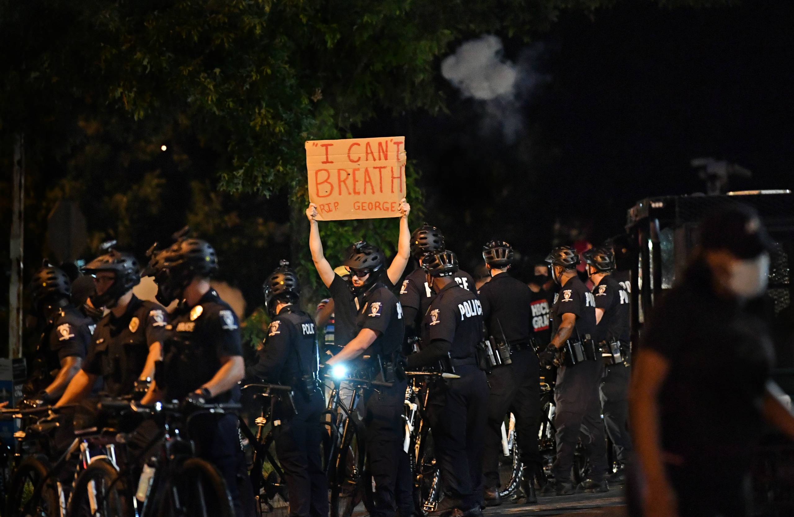 Protests continue over the death of George Floyd in Charlotte