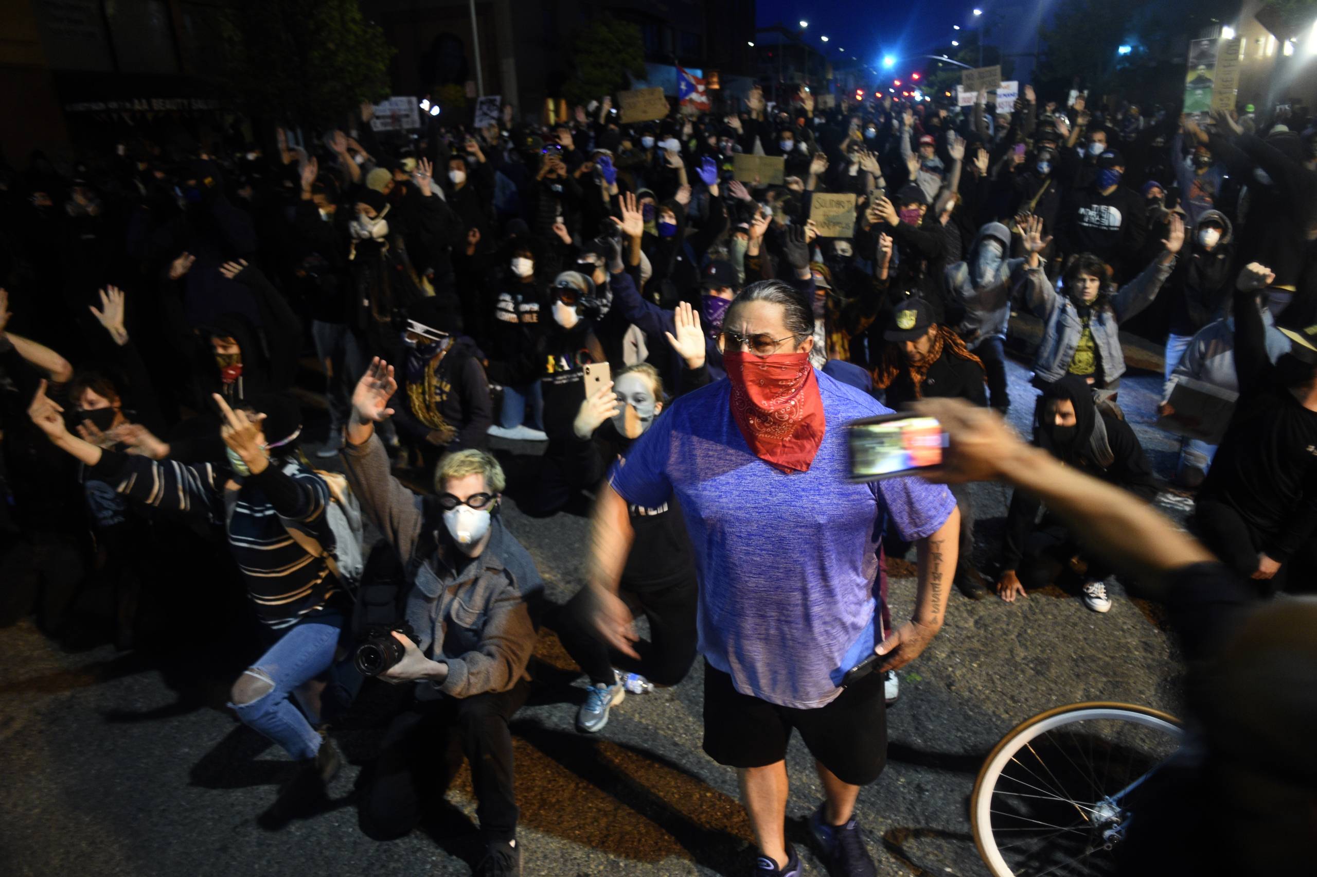 Protests continue over the death of George Floyd in Oakland