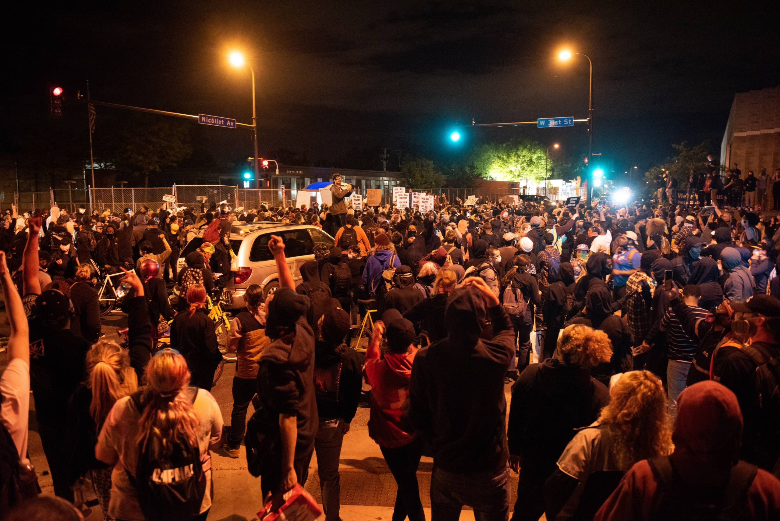 Protest against police killing of George Floyd in Minneapolis