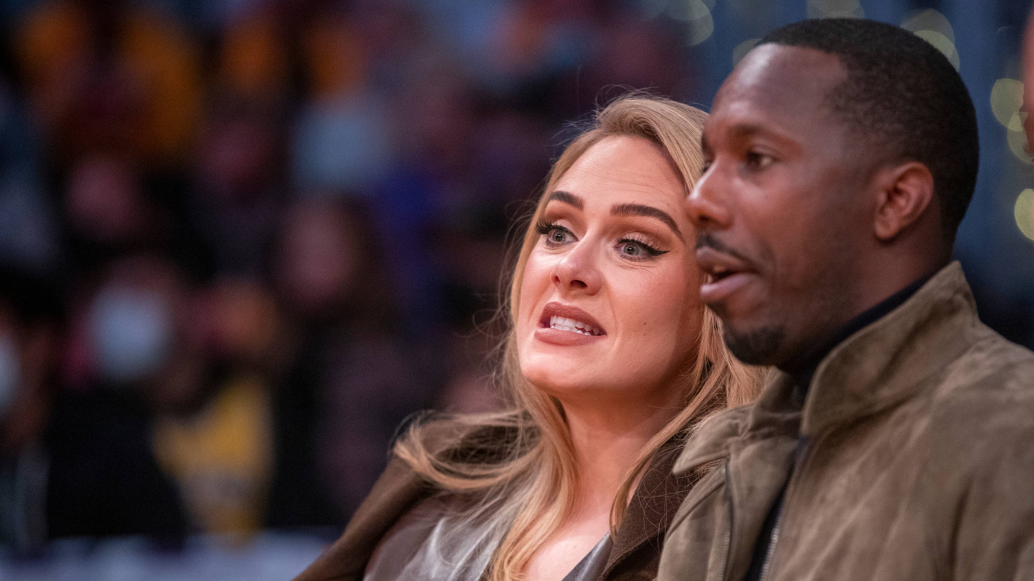 Celebrities attend the Los Angeles Lakers play the Golden State Warriors during the season opener