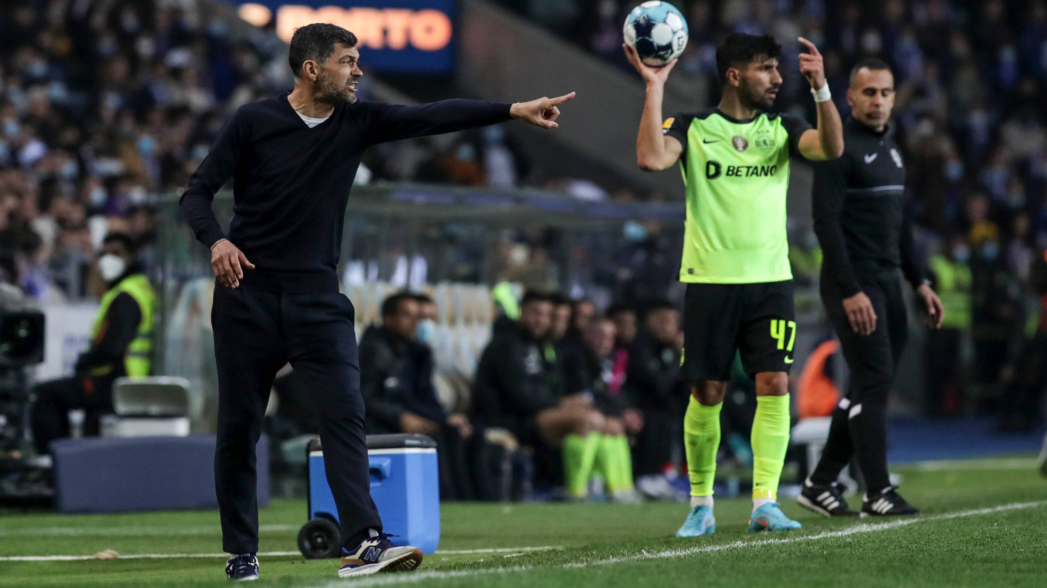 O técnico dos dragões apontou baterias ao próximo jogo do Campeonato e à eliminatória da Liga Europa