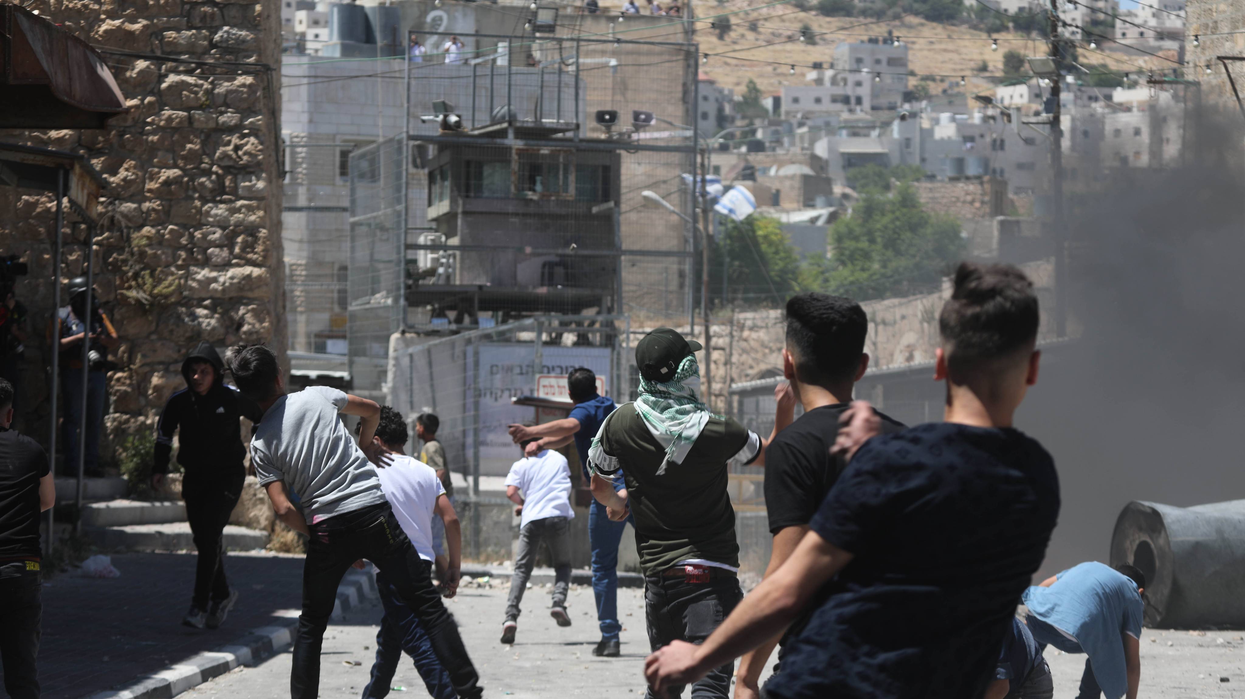 Demonstration in West Bank