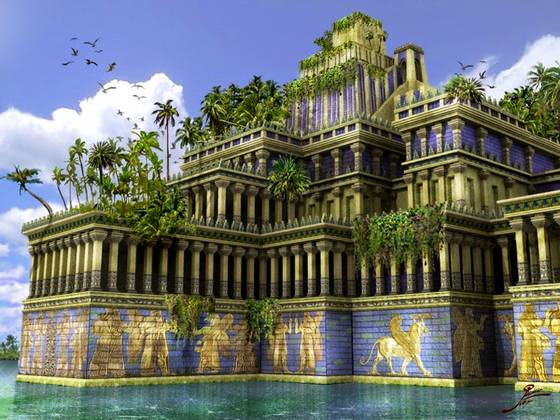 babylon hanging gardens