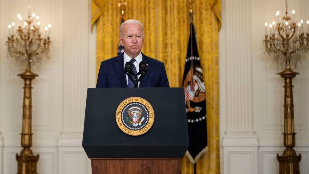 President Biden Addresses The Nation After Explosions Rock Kabul