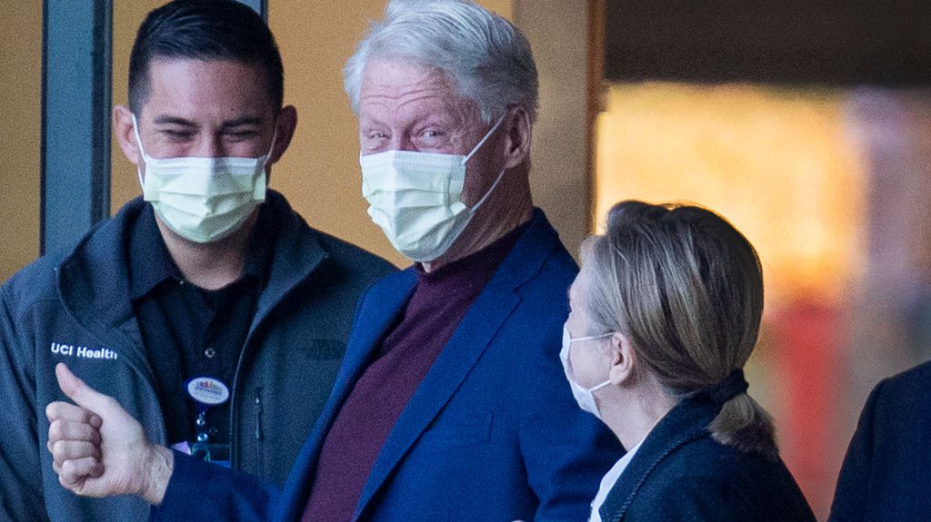 Former President Bill Clinton released from hospital