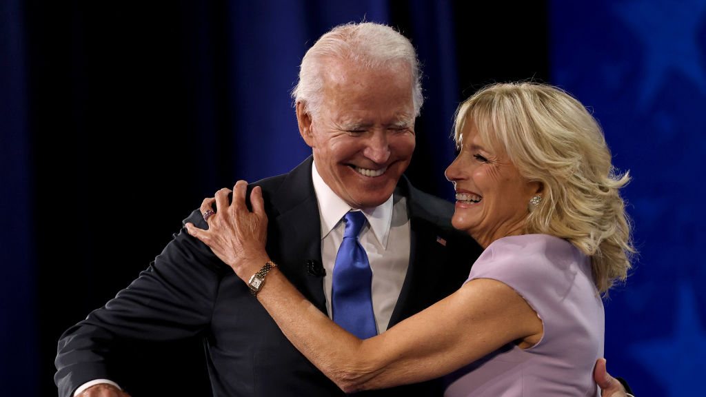 Joe Biden Accepts Party&#039;s Nomination For President In Delaware During Virtual DNC