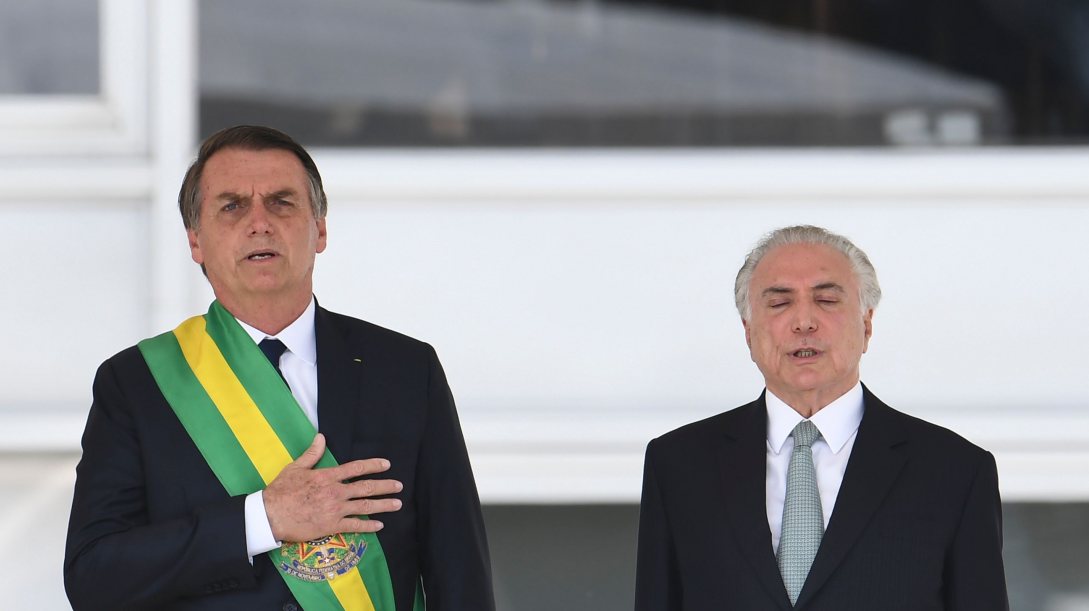 Temer foi Presidente do Brasil entre 2016 e 2018, sendo sucedido por Jair Bolsonaro