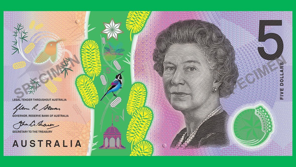 Reserve Bank of Australia Reveal New $5 Banknote