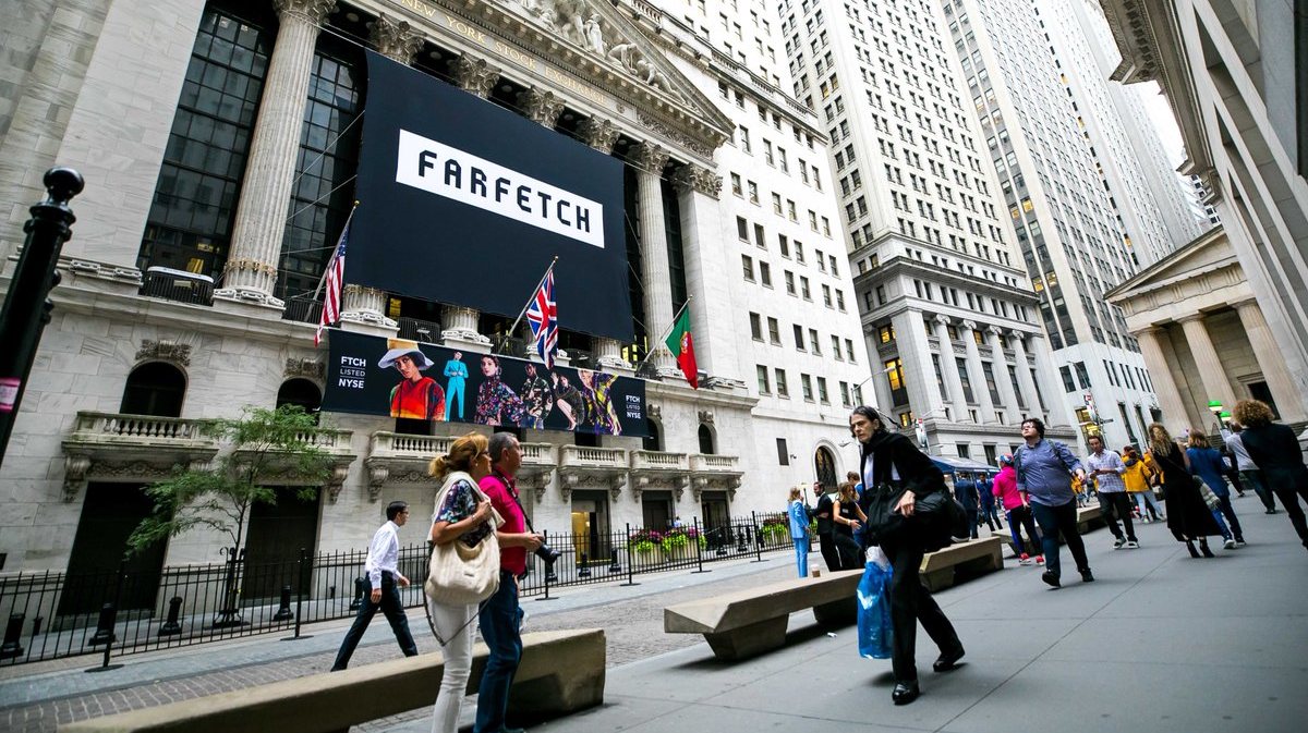 A Farfetch é cotada na bolsa de Nova Iorque desde setembro de 2018