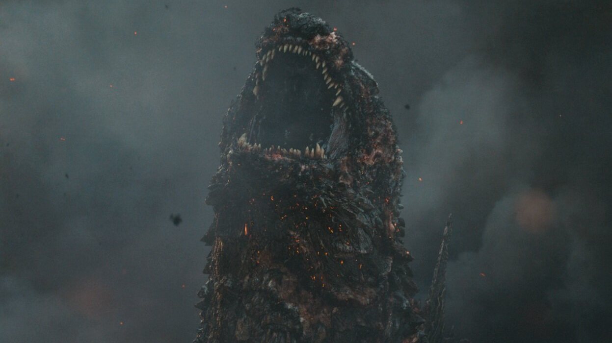 Godzilla mostra a sua força neste “Godzilla Minus One”, de Takashi Yamazaki.