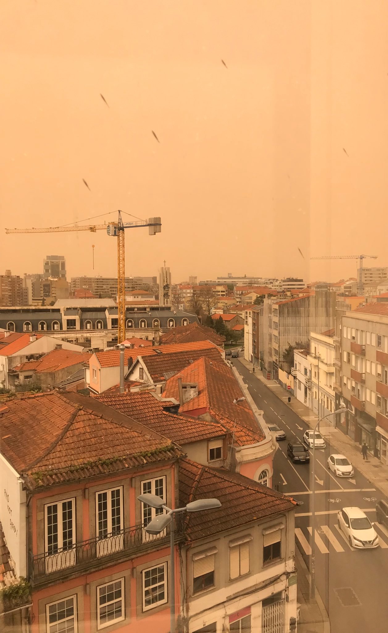 A &quot;chuva de barro&quot; no Porto