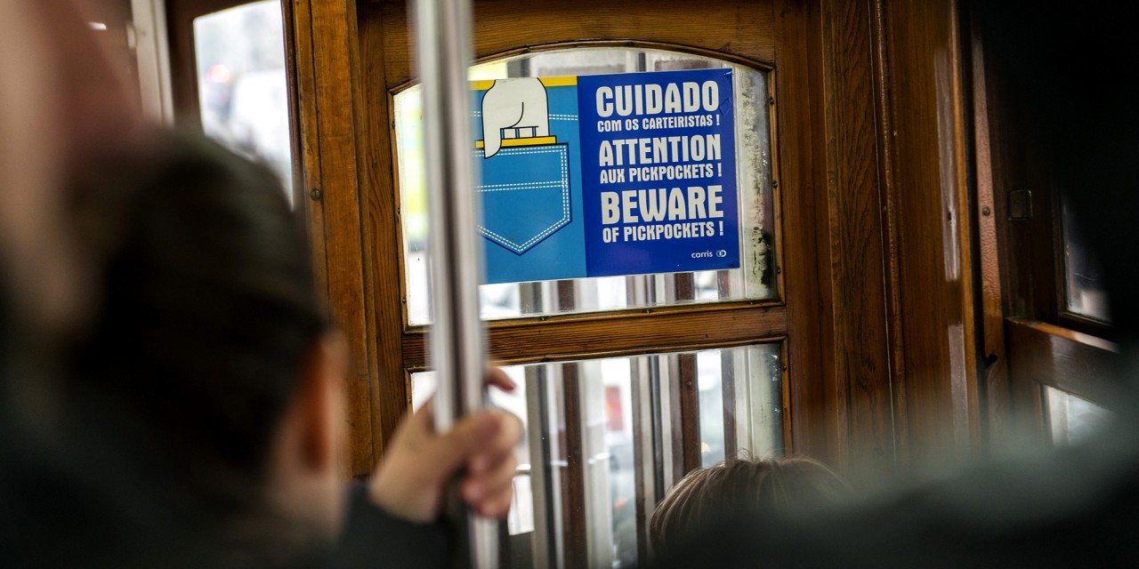 Em 2014 registaram-se 5511 furtos por carteirista nos transportes públicos em Lisboa