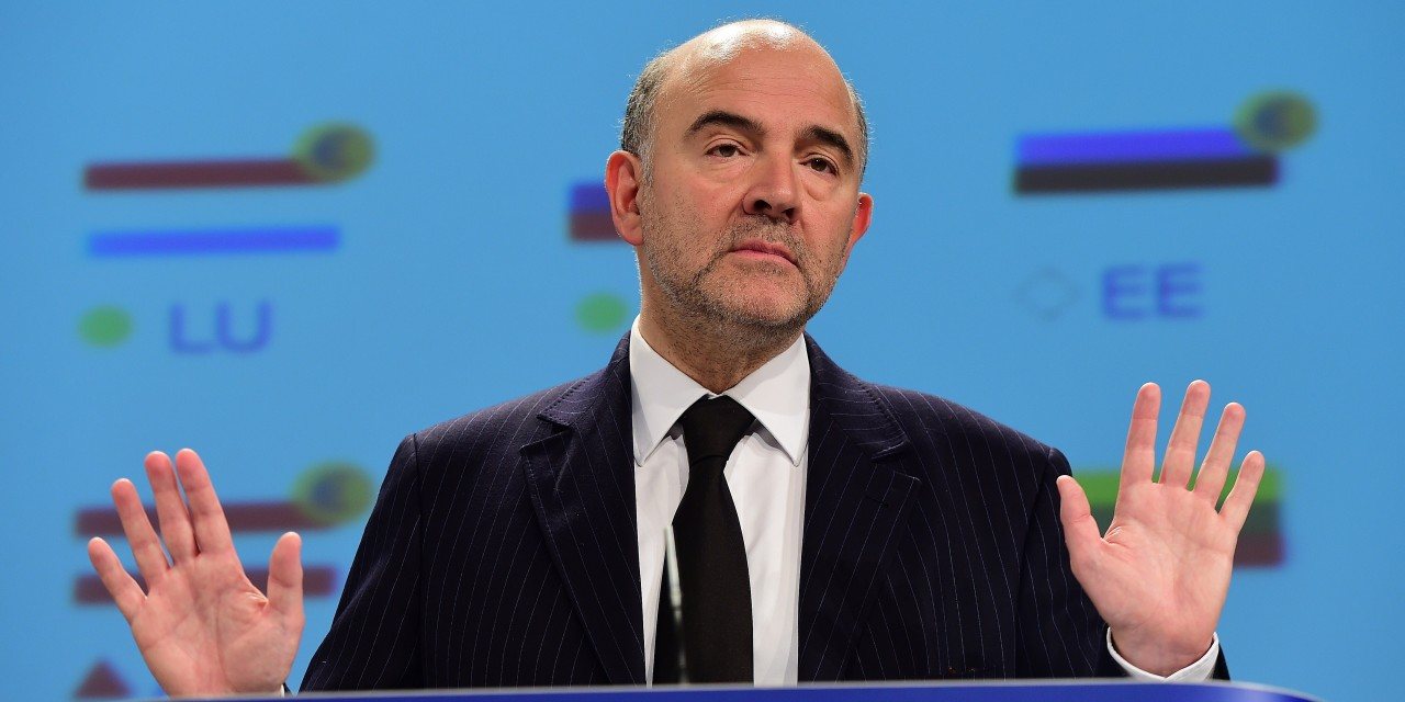 Pierre Moscovici, comissário europeu dos Assuntos Económicos.