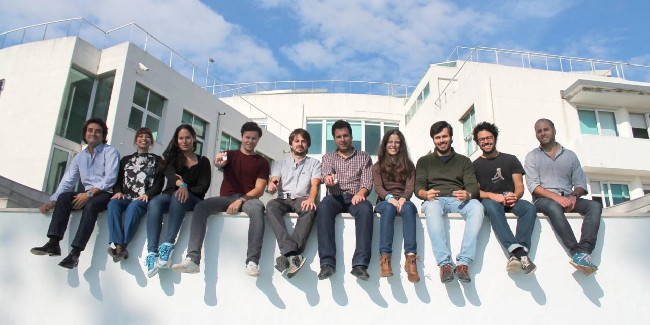 A equipa da startup Lapa esta incubada na sede da ANJE, no Porto