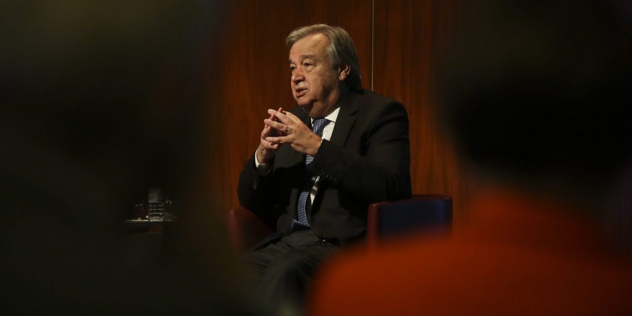 O trabalho de Guterres no ACNUR foi o passaporte para a sua eleição