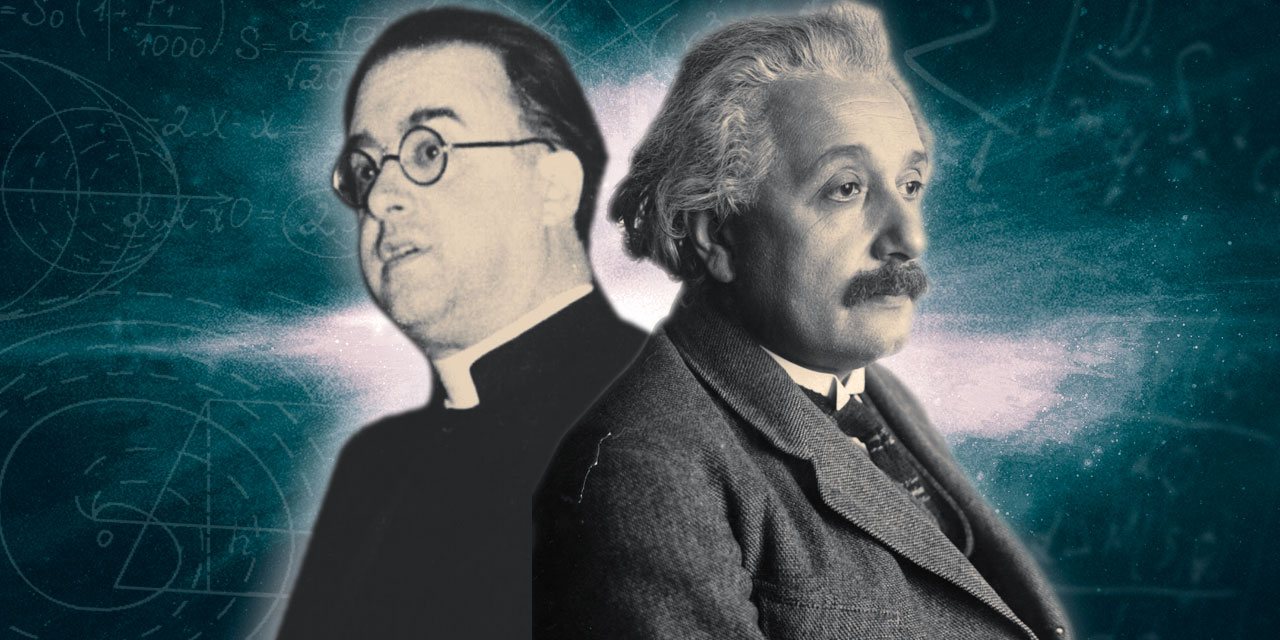 Georges Lemaitre e Albert Einstein