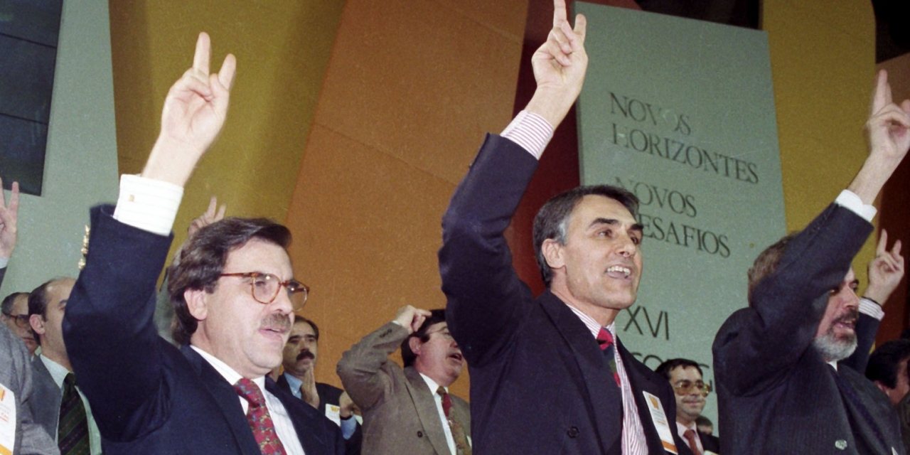 As mulheres de Dias Loureiro, à direita de Cavaco, e de Fernando Nogueira, à esquerda, trabalharam no Governo da segunda maioria.
